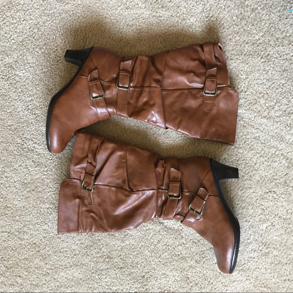 NWOT - Tall Boots - Wide Calf - Size 8.5